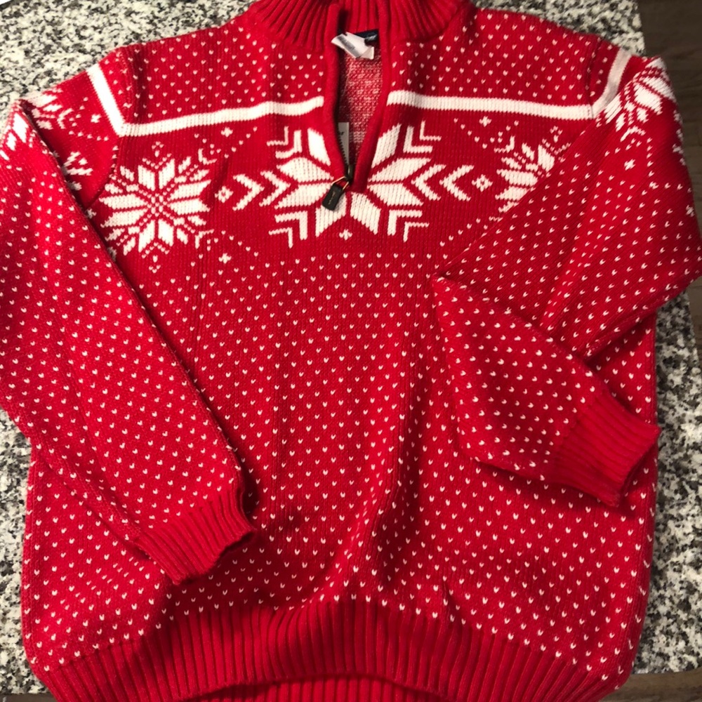 Rugged Bear Snowflake sweater